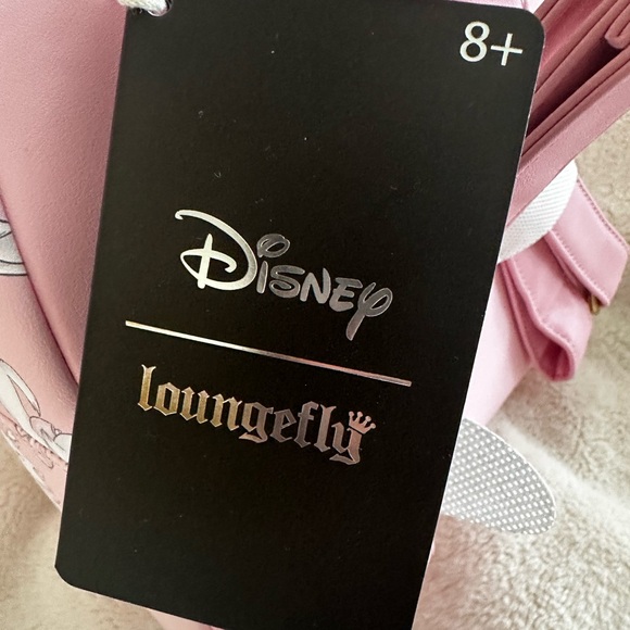 Disney’s Aristocrats Marie Pink Mini Loungefly Backpack: NWT - Picture 7 of 13